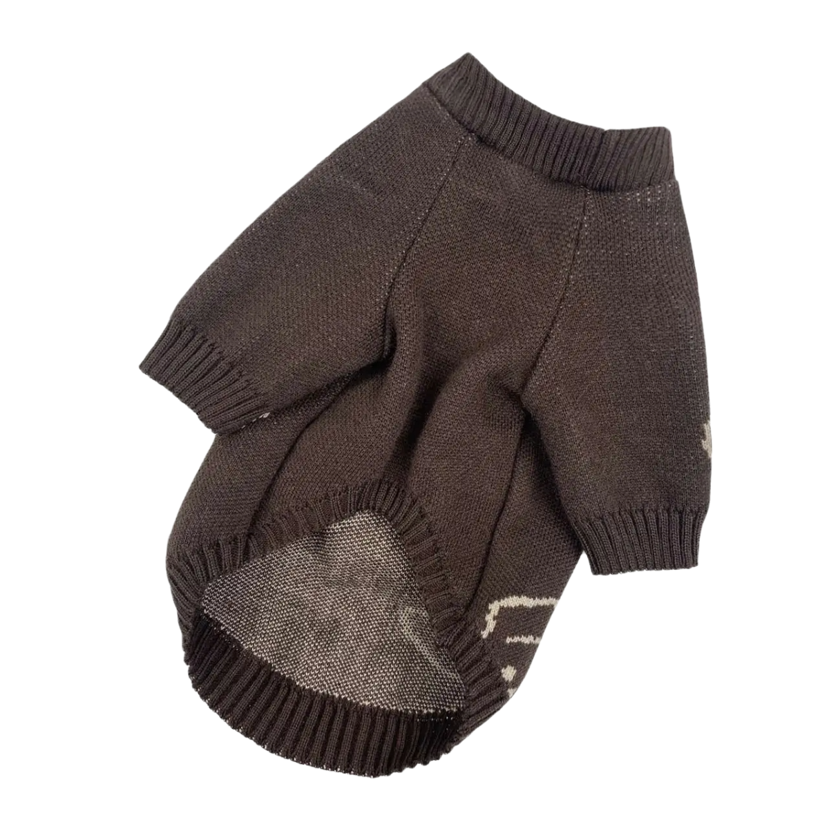 Светр в'язаний Ведмідь коричневий