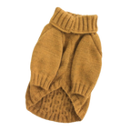 Светр в'язаний Косичка гірчиця