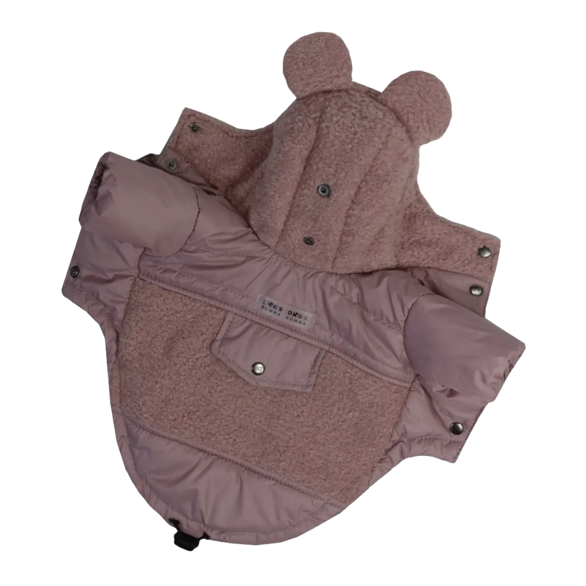 Куртка Teddy пудра