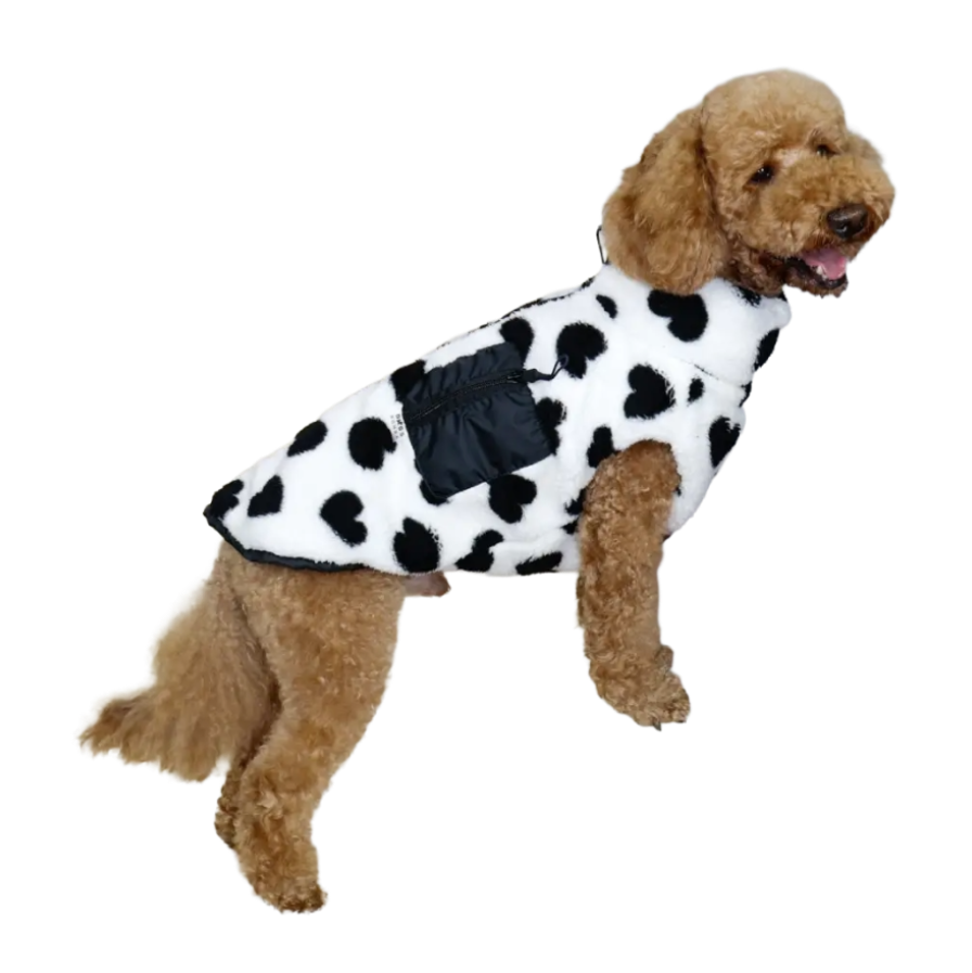 Жилет Teddy серця