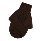 Светр в'язаний Косичка шоколад