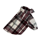 Сорочка картата винного кольору