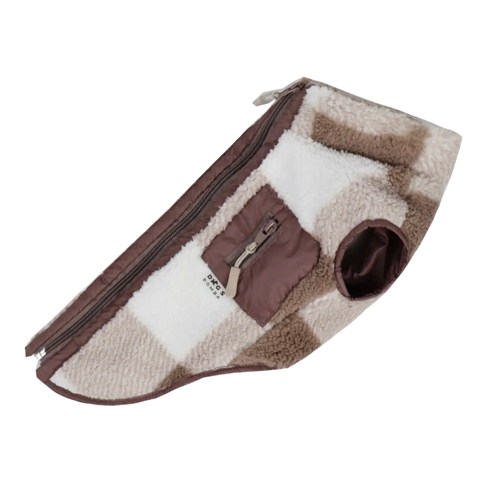 Жилет Teddy капучино