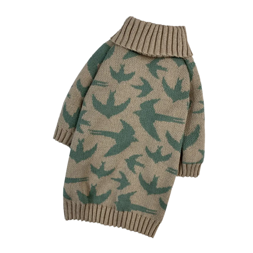 Светр в'язаний Пташки