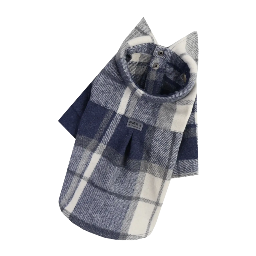 Сорочка картата синя