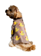 Светр в'язаний Каченята какао