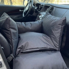 Автокрісло для собак чорне