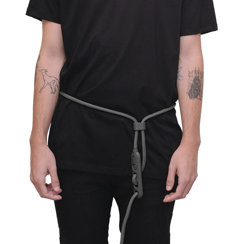 Повідець для собак Zee.Dog - Titanium Grey