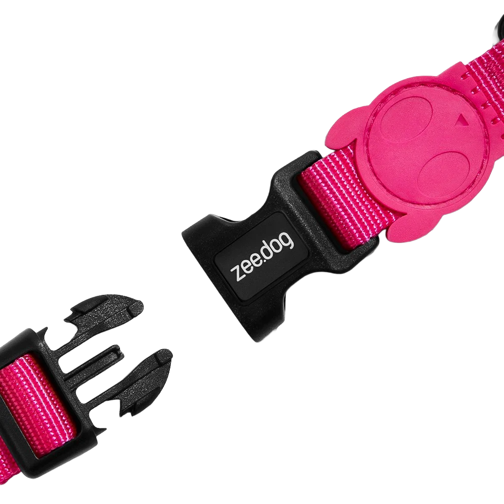 Шлея для собак Zee.Dog Pink LED H-Harness